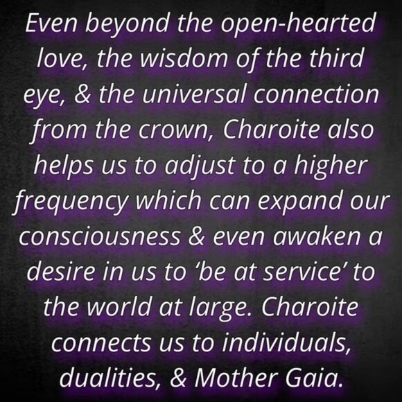 Learn About Charoite 💜 - Picture 11 of 16